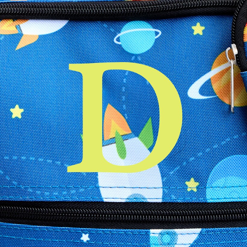 Kids' Monogrammed Space-Themed Luggage 3 Pc. Set - Image 9