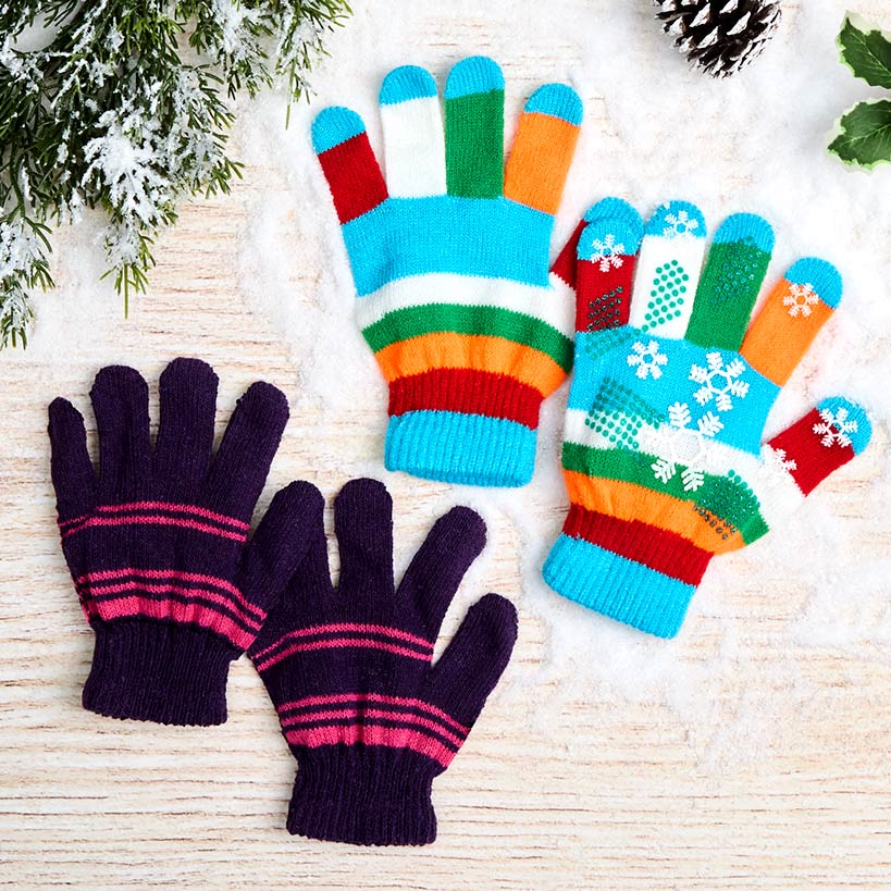 Kids' Winter Gloves 2 Pack - Image 4
