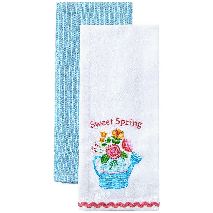Kitchen Towels Spring Garden Set of 2 - Image 7