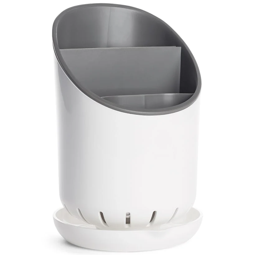 Kitchen Utensil Holder with Drip Tray - Image 4