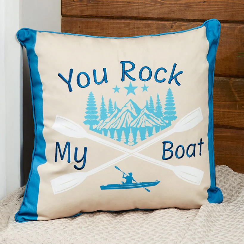 Lake House Accent Pillow