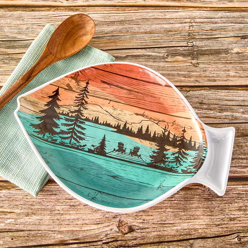 Lake Life Dinnerware Set or Serving Platter - Image 3