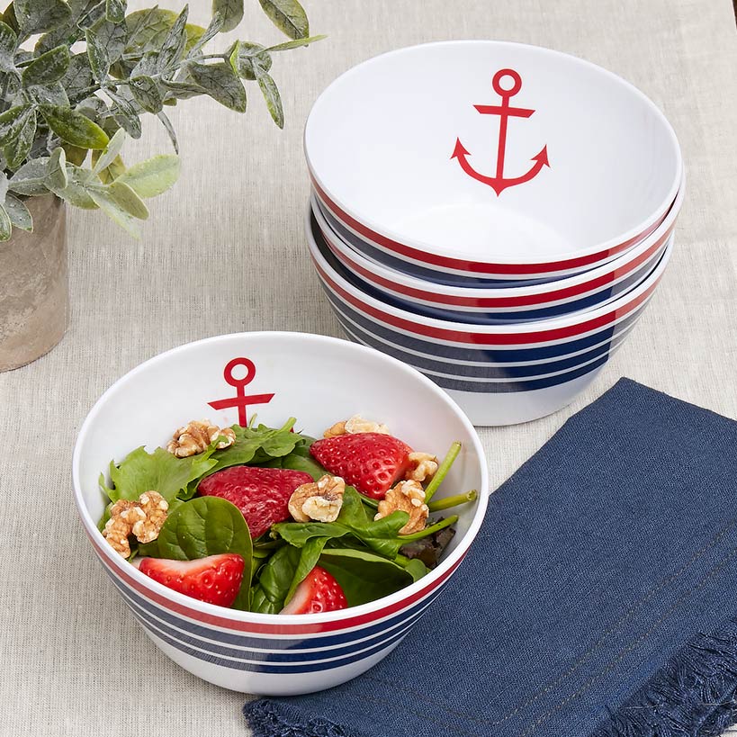 Lake Melamine Dinnerware, Platter, and Bowl - Image 2