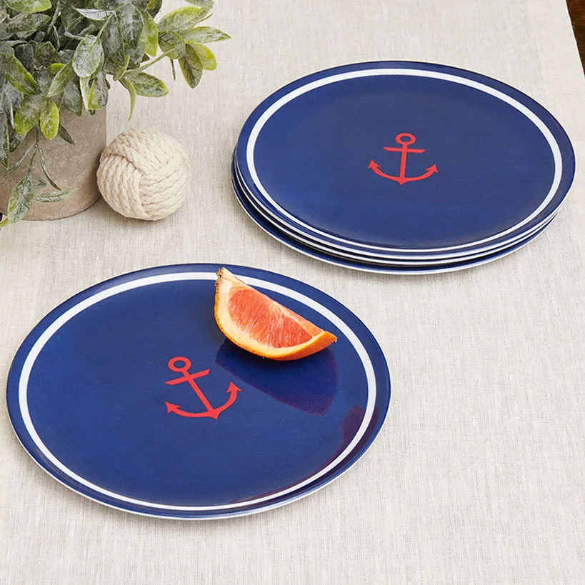 Lake Melamine Dinnerware, Platter, and Bowl - Image 6