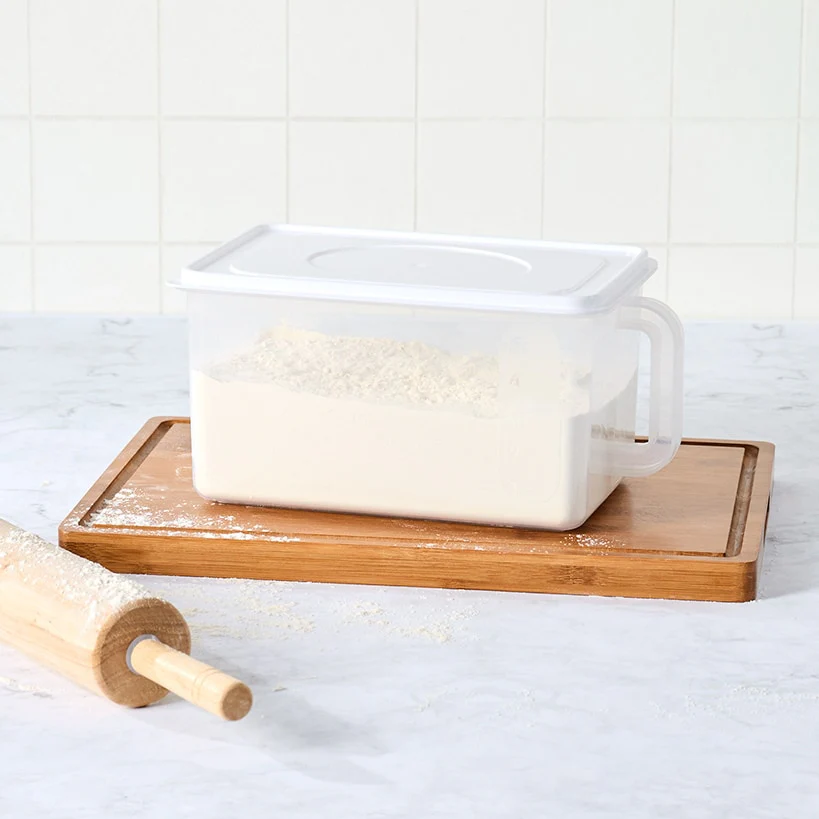 Large Food Storage Container with Lid and Handle - Image 3