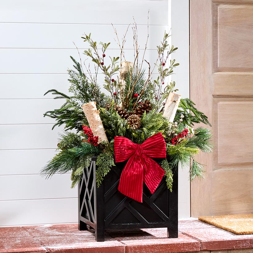 Lattice Design Chippendale Style Planter Box - Image 3