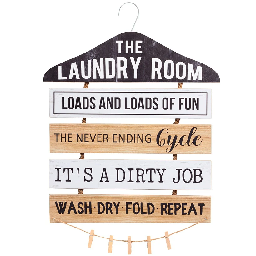 Laundry Room Humorous Wall Décor - Tip Jar, Sign, or Safety Pins - Image 6