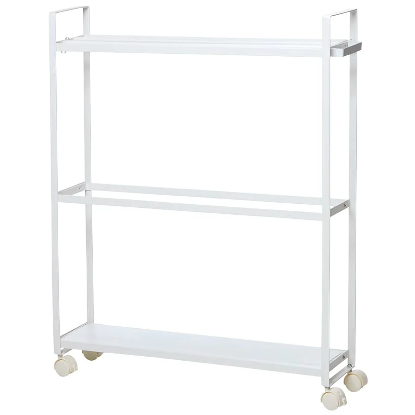 Laundry Storage Cart with Drying Rack for Towels and Clothes - Image 4