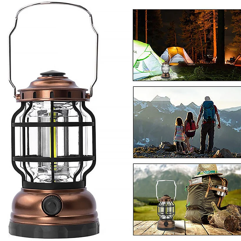 LED Camping Lantern Battery Powered Portable Light - Image 3