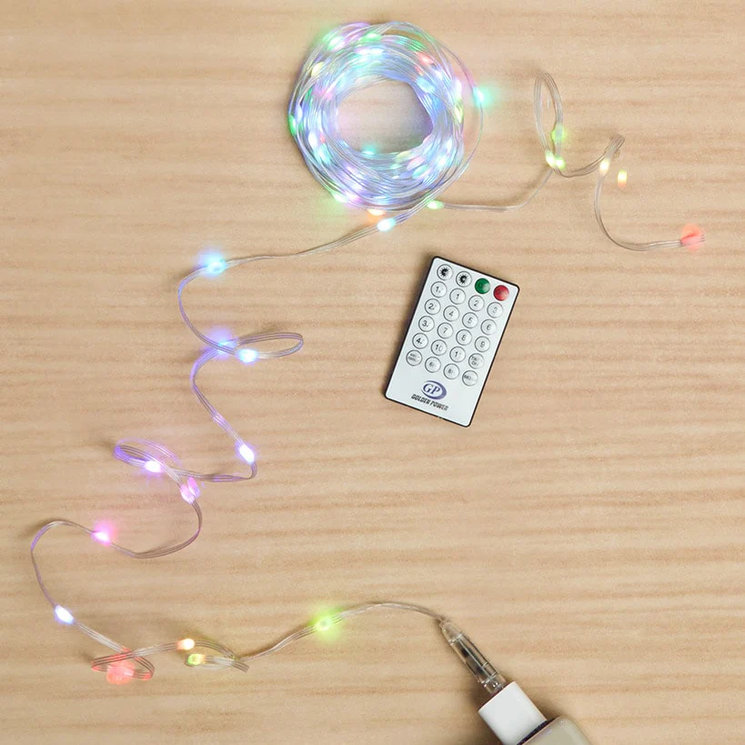 LED Strip Lights with Remote - 100 Count
