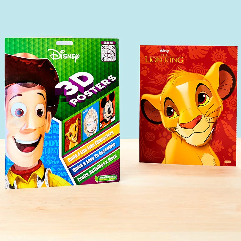 Licensed 3D Kids Activity Books - Filled with Puzzles & Coloring Fun - Image 2