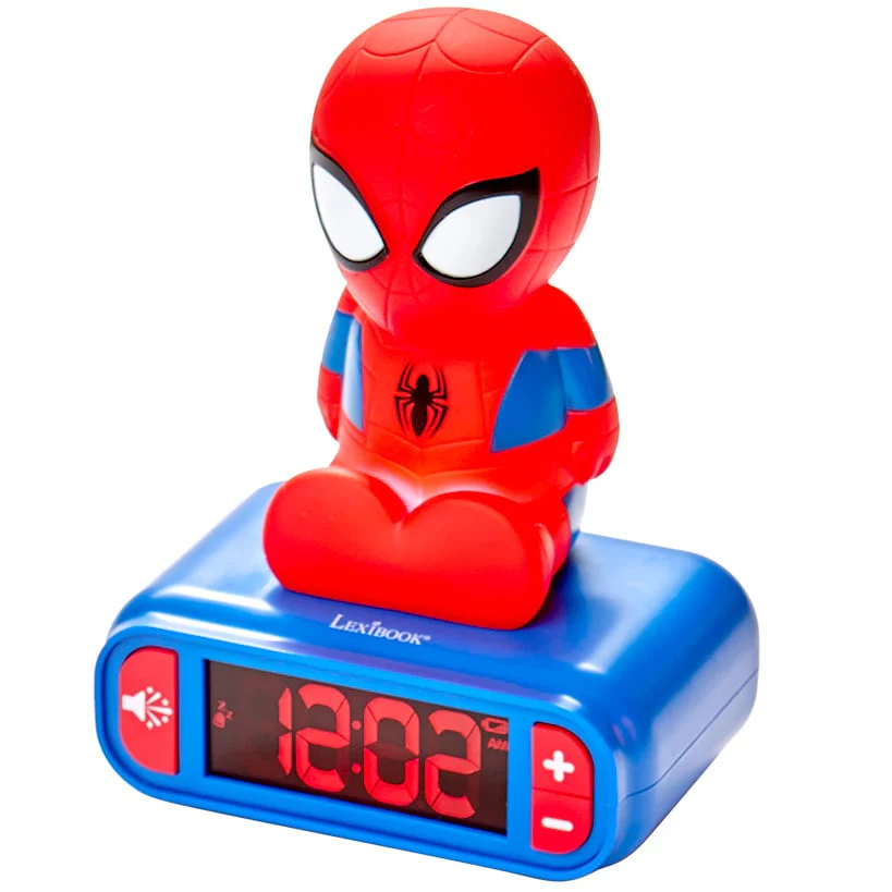 Licensed LCD Nightlight Alarm Clock With 6 Different Sounds - Image 5