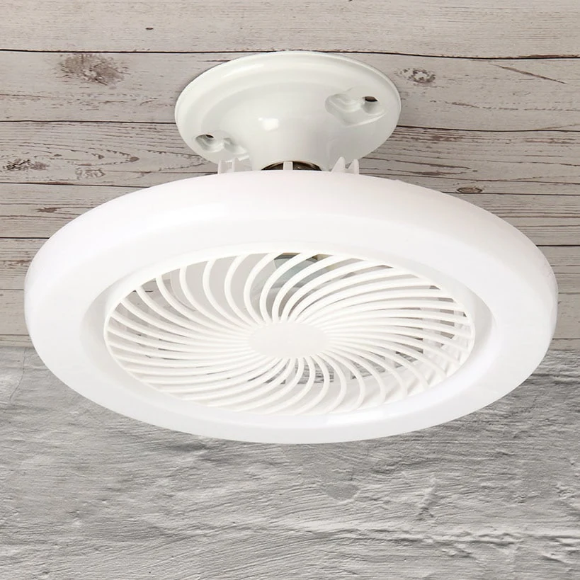 Light Socket Ceiling Fan With LED Light And Remote For Indoor Use - Image 4