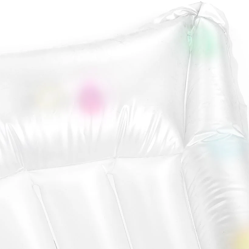Light-Up Inflatable Pool Float-Water Fun with 20 Colorful LED Lights - Image 3