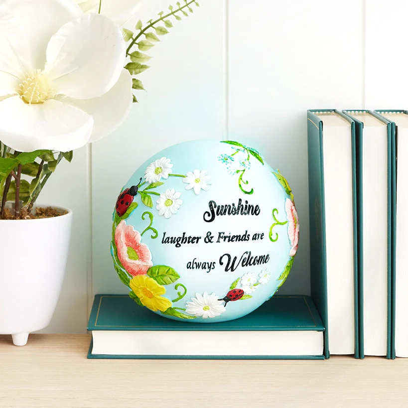 Lighted Ball Décor With Sentiment - Dream Big or Sunshine - Image 7