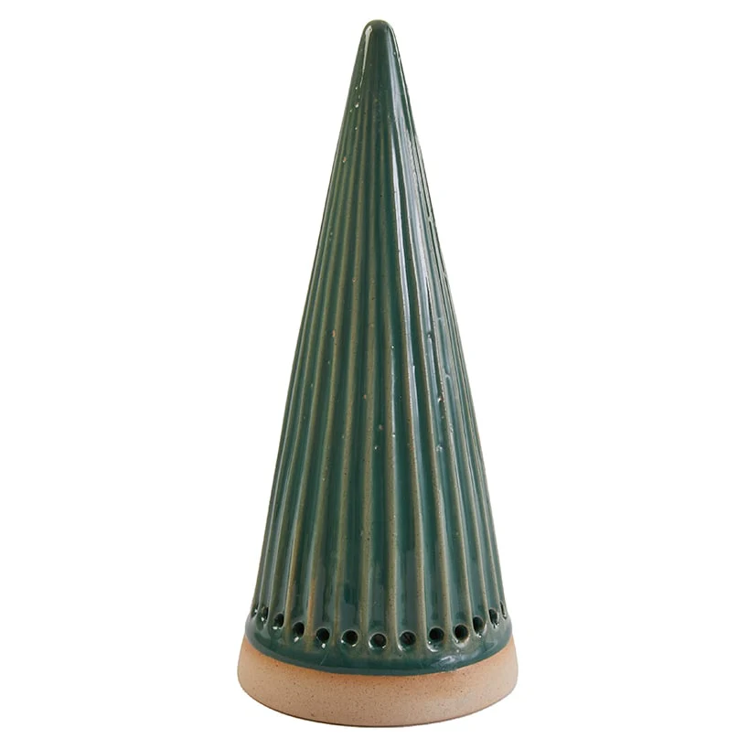 Lighted Ceramic Tabletop Tree Holiday Decor - Image 3