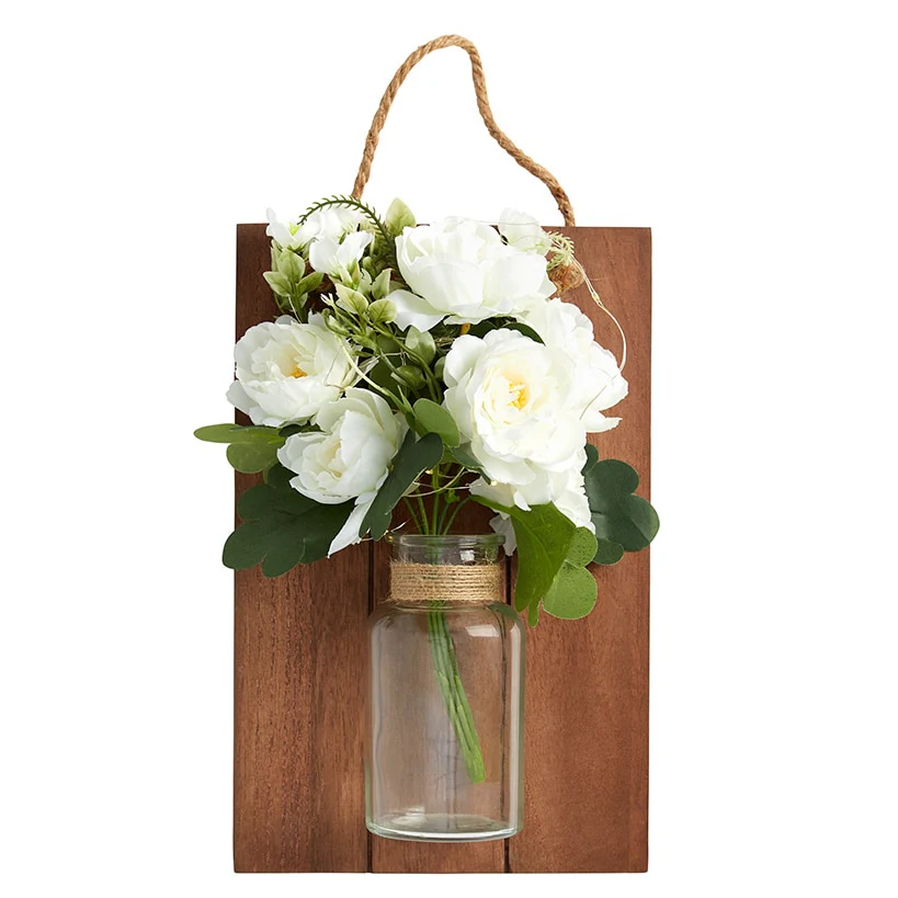 Lighted Flower Wall Sconce - Hydrangea, Sunflower, or White - Image 5
