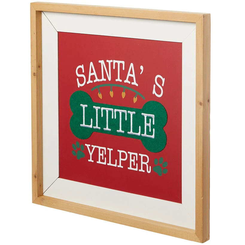 Little Yelper Christmas Wall Art - Image 4