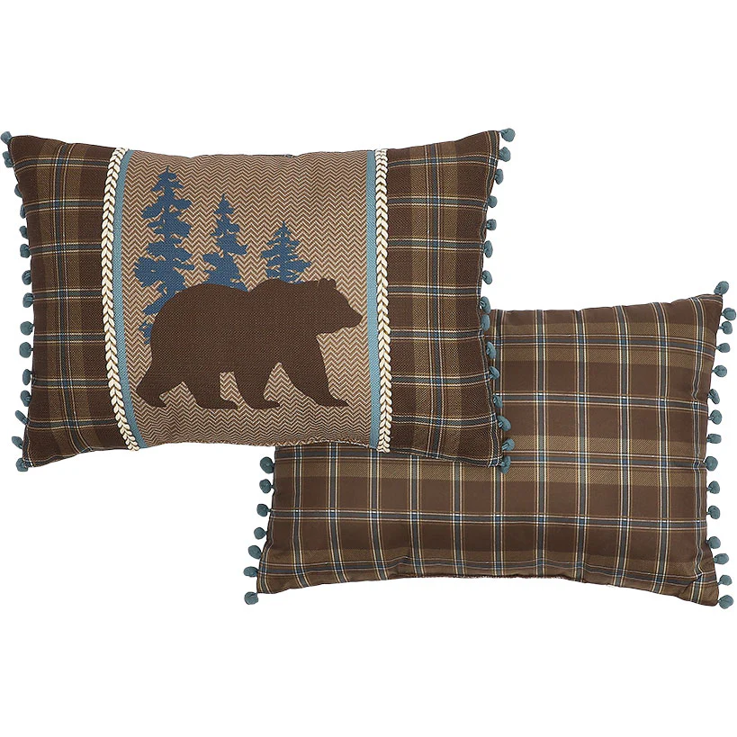 Lodge Embroidered Decorative Pillow - Image 8