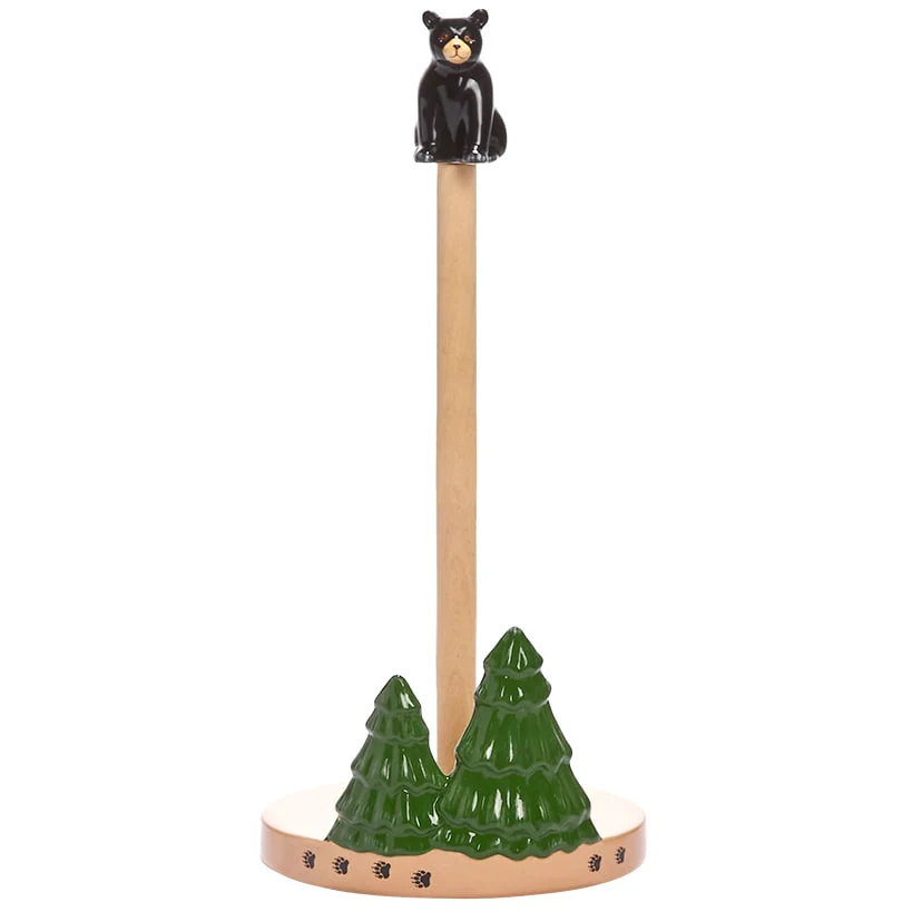 Lodge Kitchen Decor - Sponge Holder, Paper Towel Holder, Salt & Pepper - Image 6