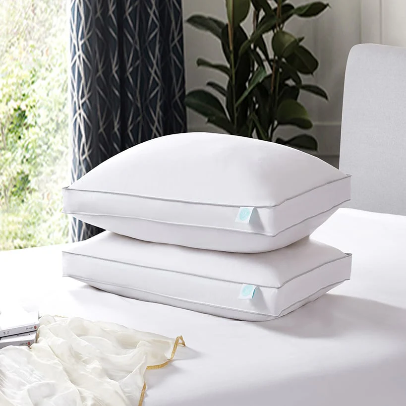 Martha Stewart Feather and Down Pillow 2-Pk - Image 3