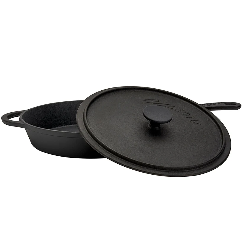 Mason Pre Season Craft Iron 11" Grill Pan - Image 3