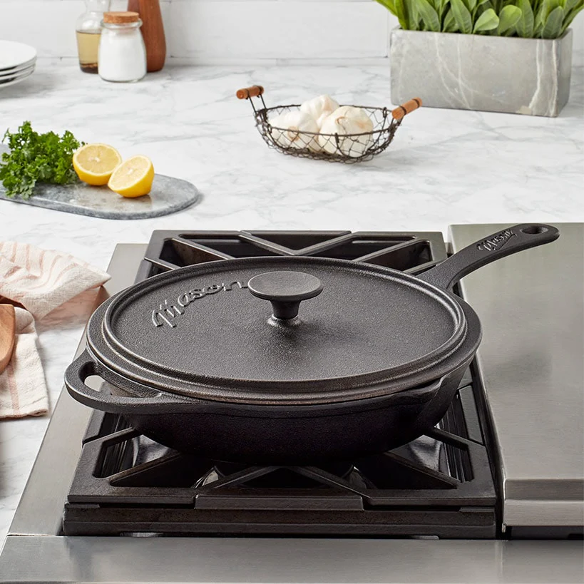 Mason Pre Season Craft Iron 11" Grill Pan - Image 7