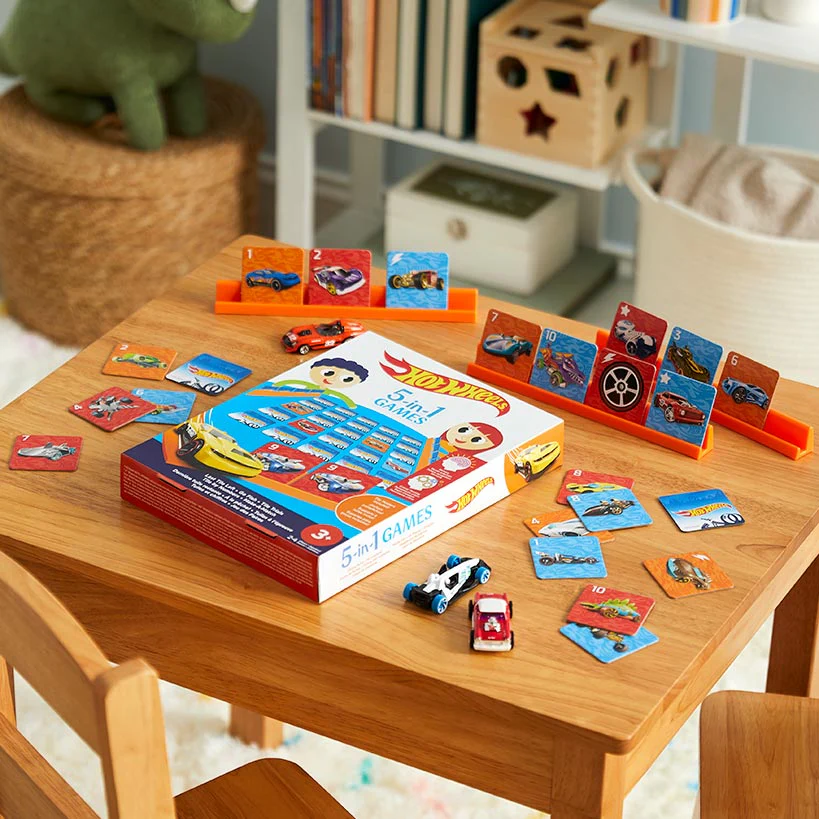 Mattel® Hot Wheels 5-in-1 Family Game