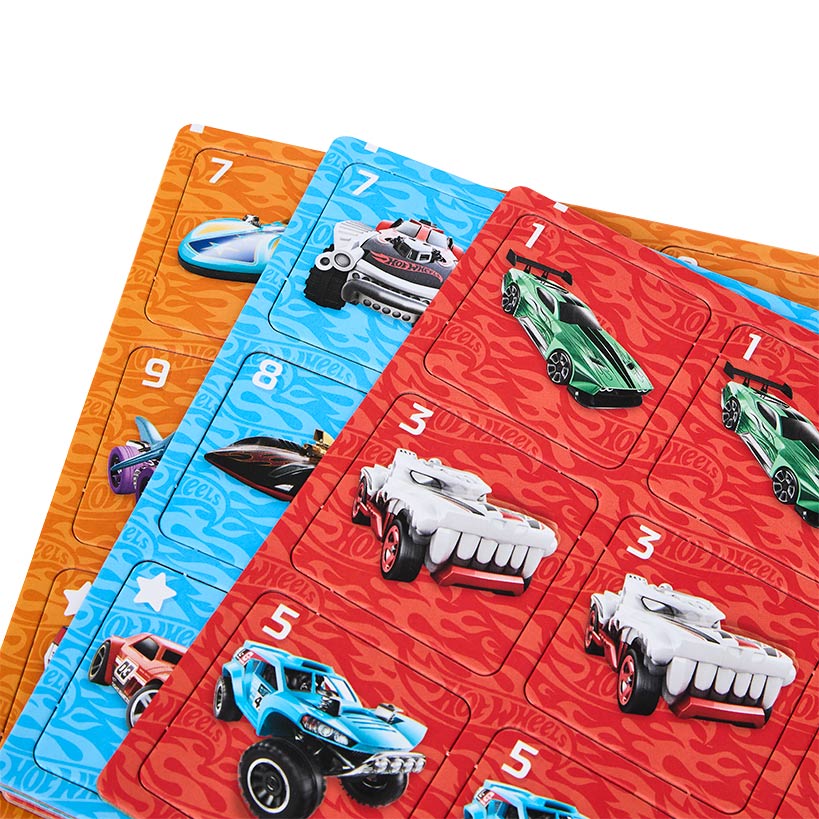 Mattel® Hot Wheels 5-in-1 Family Game - Image 3