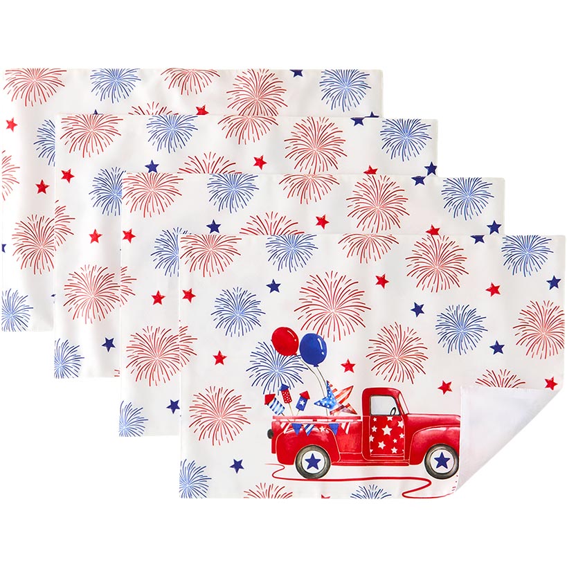 Memorial Truck Placemats, Set of 4 - Image 2