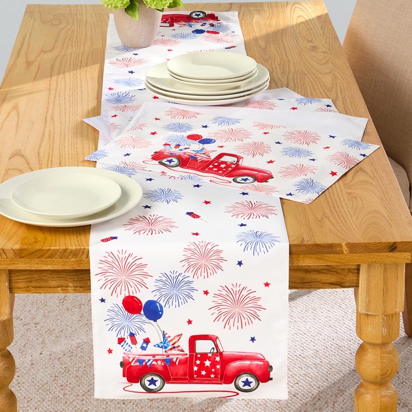 Memorial Truck Placemats, Set of 4 - Image 5