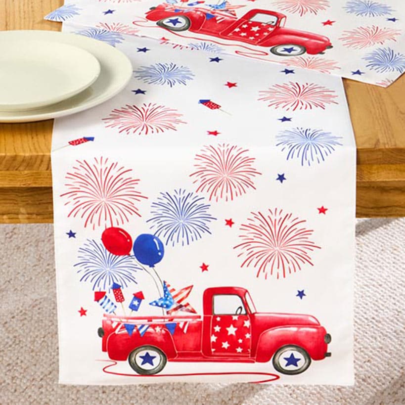 Memorial Truck Table Runner - Image 3