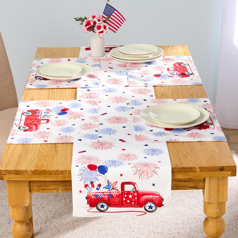Memorial Truck Table Runner - Image 4