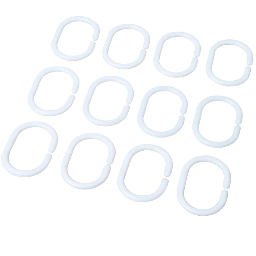 Memory Foam Bath Rugs & Shower Curtain Complete 16-Pc Set Let It Snow - Image 5