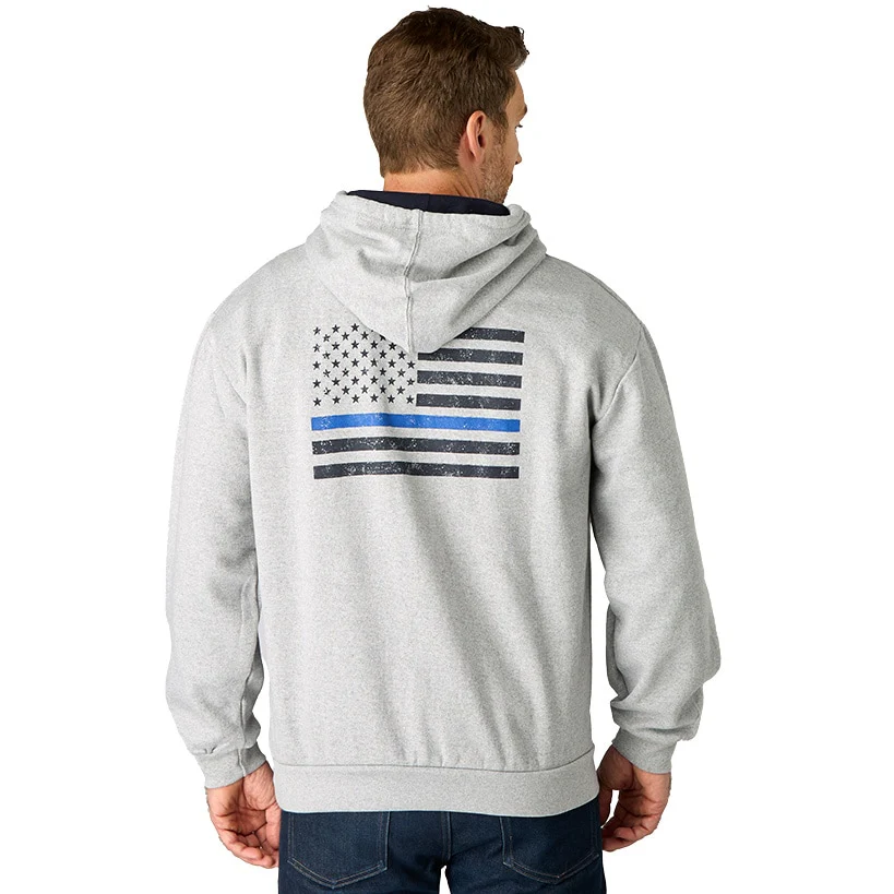Men's Buckhorn River American Flag Hoodie - Image 2