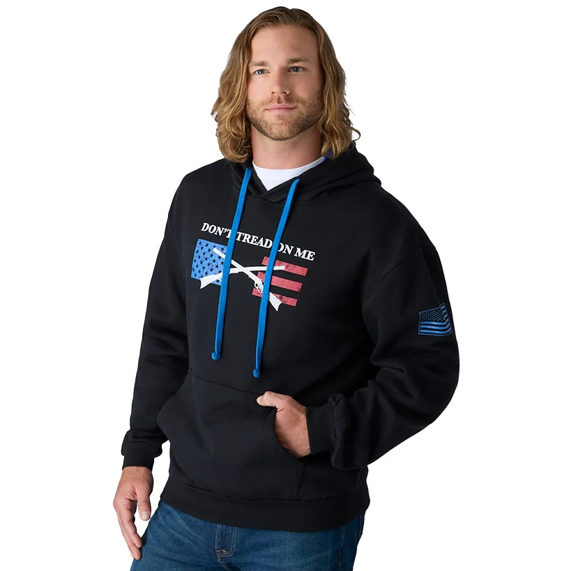Men's Buckhorn River American Flag Hoodie - Image 8
