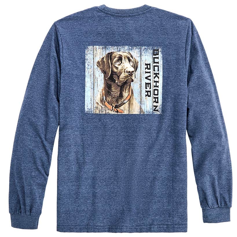Men's Buckhorn River Americana Long Sleeve Graphic T-Shirt - Image 5