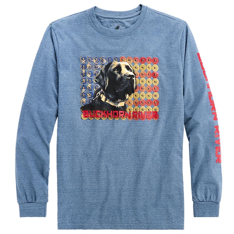 Men's Buckhorn River Americana Long Sleeve Graphic T-Shirt - Image 7