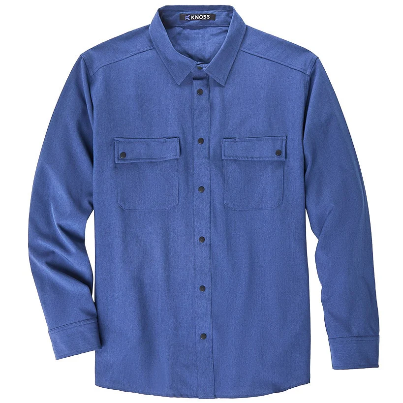 Men's Button-Up Long Sleeve Shirt - Image 4