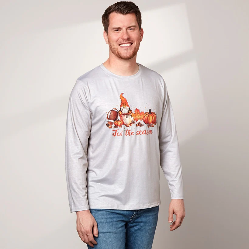 Men's Fall Long Sleeve T-Shirt - Image 2