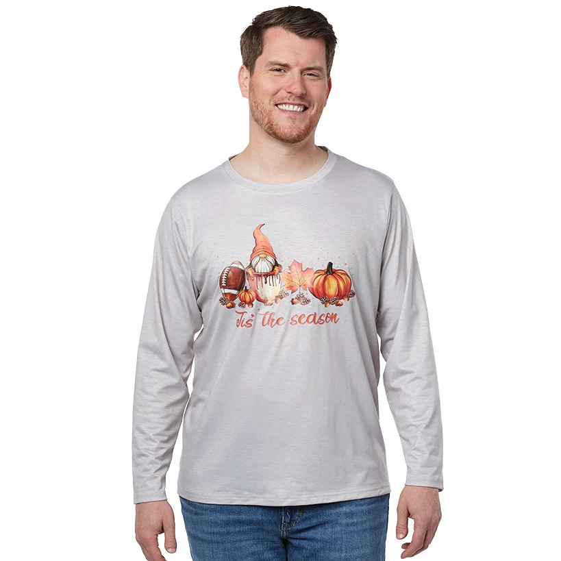 Men's Fall Long Sleeve T-Shirt - Image 6