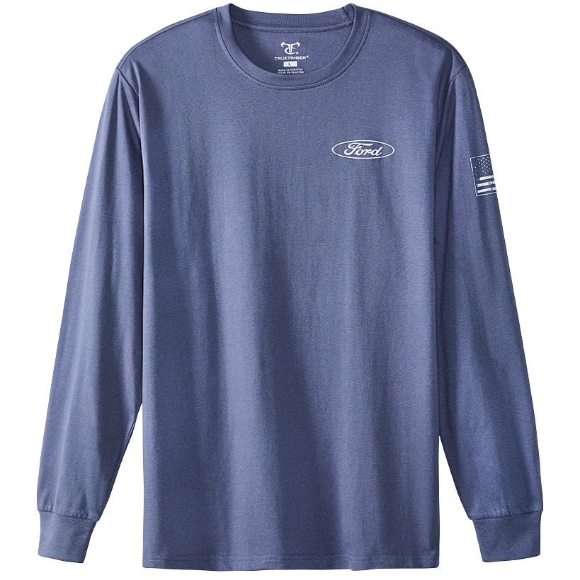 Men's Ford Car Long Sleeve Graphic T-Shirt - Image 3