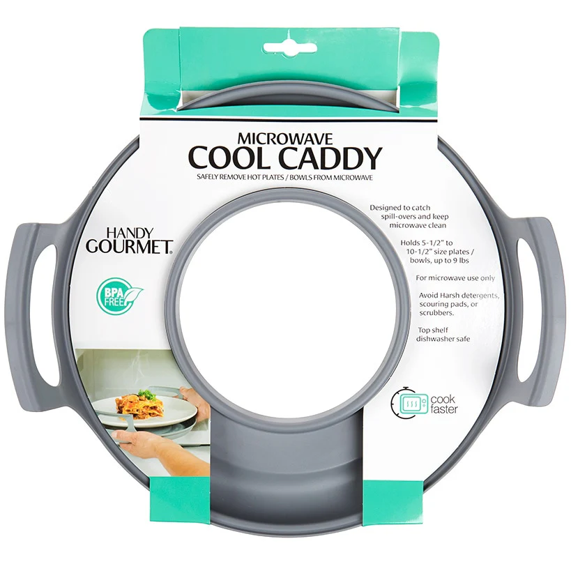 Microwave Cool Caddy Tray - For Bowls or Plates - Image 2