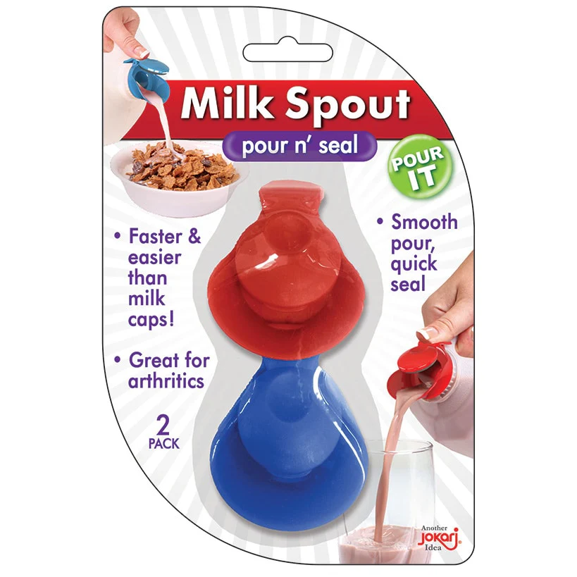 Milk Bottle Pour N' Seal Spout - 2-Pk. - Image 4