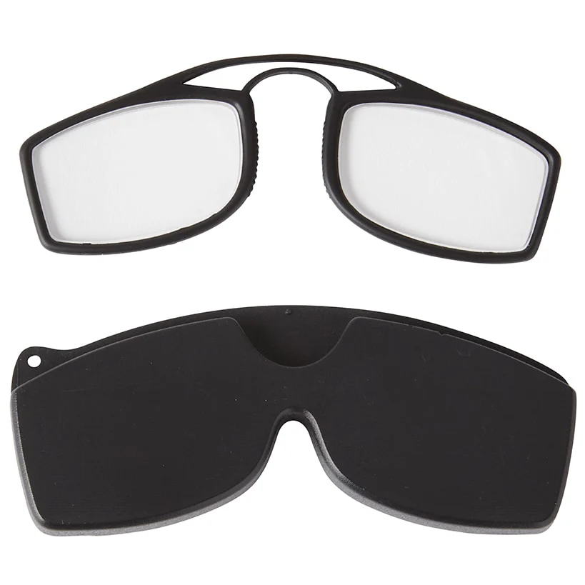 Mini Armless Reading Glasses Compact with Small Portable Case - Image 2
