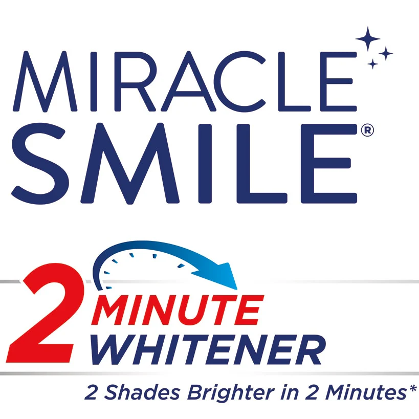 Miracle Smile® Teeth Whitening Gel - 2 Shades Whiter in 2 Minutes - Image 3