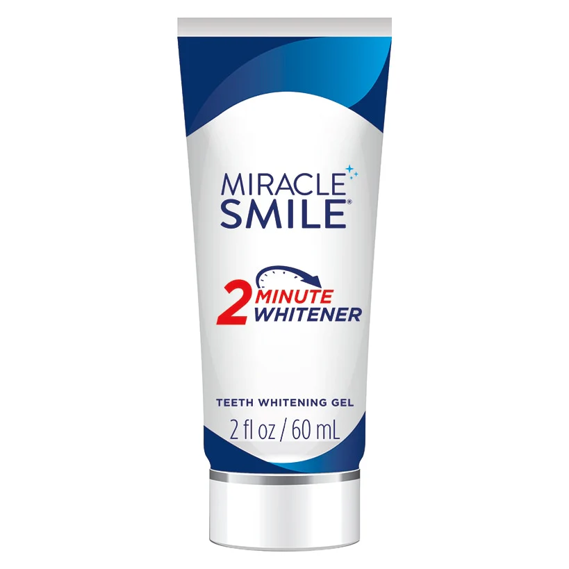 Miracle Smile® Teeth Whitening Gel - 2 Shades Whiter in 2 Minutes - Image 4