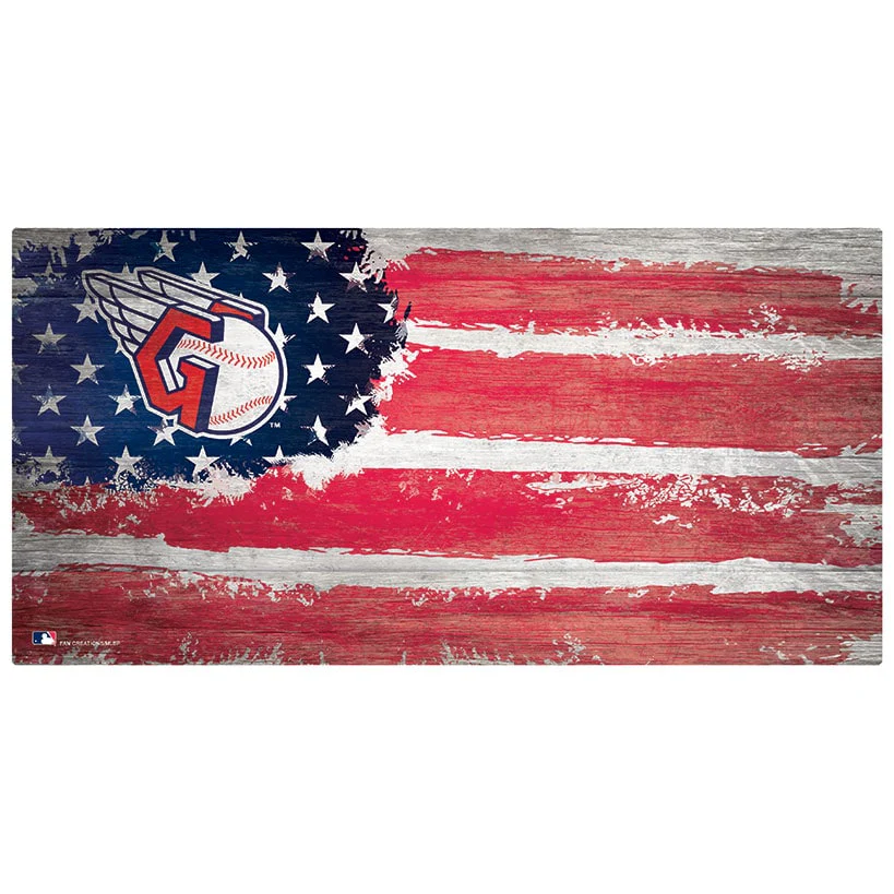 MLB Distressed Flag Sign - Image 12