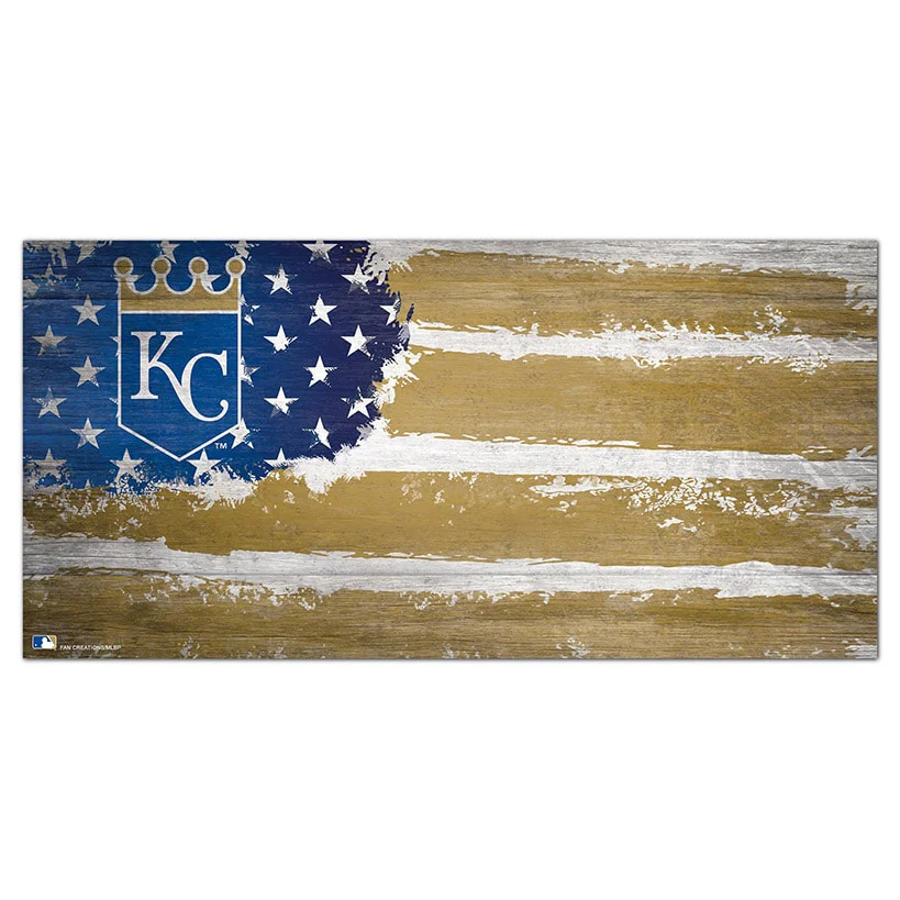 MLB Distressed Flag Sign - Image 13