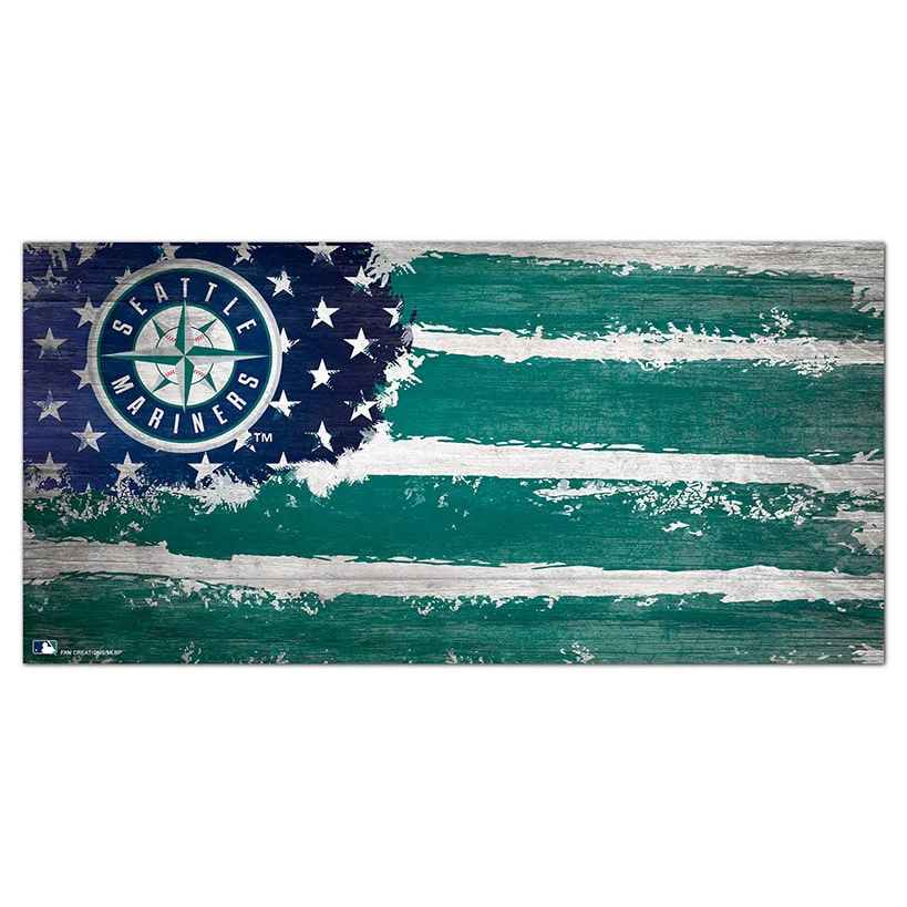 MLB Distressed Flag Sign - Image 14